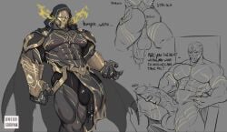 ass bara big_ass big_penis boner butt cock dick epic_seven erection gay male male_only muscular muscular_male nekosoohwa penis solo veiny veiny_penis