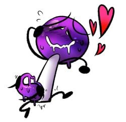 battle_for_dream_island battle_for_dream_island_again bfb bfdi bfdia handjob lollipop_(bfdi) object_shows sawbelly stroking_penis tentacle_penis