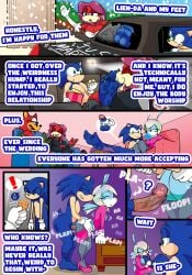 2026 5_toes absurd_res antennae_(anatomy) anthro anthro_on_anthro anthro_penetrated anthro_penetrating anthro_penetrating_anthro archie_comics armwear arthropod barefoot beetle belly big_breasts blue_body blue_quills bodily_fluids bottomwear breasts bubble_gum business_attire businesswear businesswoman canid canine canis clothing comic condom condom_wrapper digit_ring dress echidna elbow_gloves english_text eulipotyphlan eyewear feet female female_licking_male food foot_fetish foot_lick footwear fur gadget_the_wolf genitals glasses gloves green_clothing green_eyes green_gloves green_handwear handwear hedgehog hi_res high_heels idw_publishing insect jewel_the_beetle jewelry leather leather_clothing licking lien-da lipstick makeup male mammal monotreme movie_theater multiple_scenes narration nude nude_anthro nude_male orange_eyes penetration penis pink_bottomwear pink_clothing pink_footwear pink_high_heels pink_skirt popcorn popcorn_bucket purple_eyes quills_(anatomy) red_body red_fur red_quills ring saliva saliva_on_feet sega sex sexual_barrier_device shoes skirt sonic_the_hedgehog sonic_the_hedgehog_(archie) sonic_the_hedgehog_(comics) sonic_the_hedgehog_(idw) sonic_the_hedgehog_(series) speech_bubble tan_arms tan_belly tan_inner_ear tan_mouth text tinydevilhorns toe_ring toes tongue watching_movie wearing_condom wearing_glasses wedding_dress wedding_ring wolf