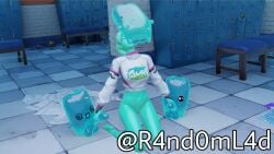 3d 3d_(artwork) blender blender_(software) ella_slurp epic_games face_fucking fellatio fortnite foursome handjob r4nd0m_l4d self_upload slime slime_girl sprite_(fortnite) twitter_link