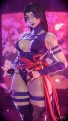 .nullv female female_only marvel_rivals psylocke psylocke_(sai)_(vengeance) puffy_pussy thick_thighs