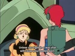 ass battle bikini blue_swimsuit gundam implied_death navel tagme video