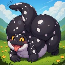 1ambiguous 1animal 1feral ai_generated ambiguous_gender animal ass big_ass big_butt black_body bubble_ass bubble_butt curvaceous curvy curvy_body curvy_figure cute fat fat_ass fat_butt feral furry looking_at_viewer reptile reptilian salamander seducing seducing_viewer seductive seductive_look seductive_smile sexy sexy_body sexy_pose simple_background solo solo_focus tagme thick_ass thick_body thick_butt thick_thighs toby_cbtc voluptuous voluptuous_body voluptuous_feral voluptuous_furry
