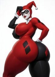 1female 1girls ai_anatomy ai_generated ass ass_focus batman_(series) big_ass big_breasts big_butt brasil_louco breasts bubble_ass bubble_butt clown clown_girl curvaceous curvy curvy_body curvy_figure cute dc dc_comics dominant dominant_female edit fat_ass fat_butt female female_only giant_ass giant_breasts harley_quinn harley_quinn_(classic) huge_ass large_ass large_breasts light-skinned_female looking_at_viewer looking_back looking_back_at_viewer mature mature_female mature_woman milf milf_body seducing seducing_viewer seductive seductive_look seductive_smile sexy sexy_body sexy_pose simple_background solo solo_female solo_focus thick_ass thick_body thick_butt thick_thighs voluptuous voluptuous_body voluptuous_female white_background