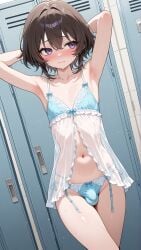 ai_generated boy femboy horny shy sph tiny_penis trap