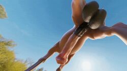 1boy 2023 3d animal_genitalia animal_penis animated balls balls_focus bara below_view big_balls big_penis equid equine equine_genitalia equine_penis erection feral flaccid flared_penis from_below genitals gif half-erect horse horsecock horsejustice long_penis looking_from_below loop looping_animation low_angle male male_only mammal outside penis penis_focus pink_penis sheathe short_playtime shorter_than_10_seconds sky solo solo_male sun testicles throbbing throbbing_penis underneath underview vein veiny veiny_penis widescreen worm's-eye_view yaoi zoophilia