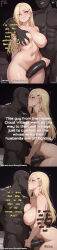 ai ai_assisted ai_generated big_breasts blacked blush caption captioned cheating cheating_female cheating_girlfriend cheating_wife comics dark-skinned_male ino_yamanaka large_penis netorare ntr
