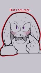 1boys 1girls animated artist_request bedroom_eyes blue_green_eyes blushing breasts cleavage emojis english_text flirting gang gloves knuckles_the_echidna licking lips purple_outline red_outline red_wine rouge_the_bat seducing seductive seductive_look sonic_(series) sonic_the_hedgehog_(series) sweating tagme text tongue video wine