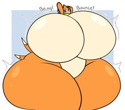 big_breasts breasts buizel cleavage female furry huge_breasts hyper hyper_breasts pokemon pokemon_(species) puffster3 tagme thick_thighs wide_hips