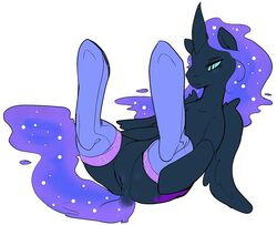 alicorn dark_persona equine female friendship_is_magic horn horse mammal my_little_pony nightmare_moon_(mlp) pony princess_luna_(mlp) pussy snofu solo wings