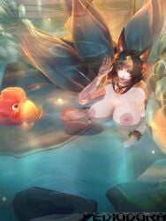 3d after_hours_spirit_blossom_springs_ahri ahri big_ass big_breasts league_of_legends