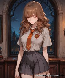 hermione granger from harry potter by ozz1ru