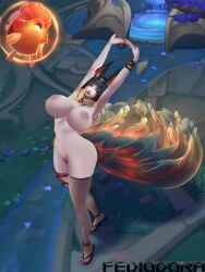 3d after_hours_spirit_blossom_springs_ahri ahri big_ass big_breasts league_of_legends