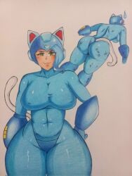 1girls 2025 ass ass_focus big_ass big_breasts big_butt bodysuit boots breasts butt capcom cat_ears cat_humanoid cat_tail catgirl cosplay crossover crossover_cosplay curvaceous curvy curvy_body curvy_figure darkstalkers defeat defeated ettugs face_down faint fainted felicia_(darkstalkers) female_only gloves green_eyes helmet huge_ass huge_butt hurt knocked_out lying lying_down lying_on_stomach marvel marvel_comics marvel_vs._capcom mega_buster mega_felicia mega_man mega_man_(cosplay) on_front on_stomach prone prone_position solo solo_female solo_focus tagme thick_thighs thighhighs thighs thong unconscious