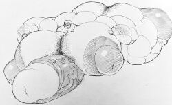 balls bara big_balls big_muscles big_nipples big_pecs big_penis boner erection hyper_balls hyper_penis male male_only monochrome muscles muscular nionionionioooo nude penis solo solo_male