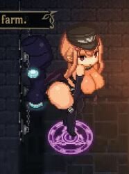 2d 2d_animation against_wall ambiguous_penetration amputee animated armwear ass bat_wings big_breasts bound breasts bucket cattle chained_to_wall chains demon demon_girl dieselmine dungeon female_rapist femdom forced forced_orgasm game_cg huge_ass huge_breasts implied_anal jiggling_ass l_buffer latex_suit limbless magic male male/female male_human/female_humanoid male_rape_victim milking milking_cum milking_farm mummification penis_milking pixel_art portal portal_(object) post_orgasm post_orgasm_torture prison prisoner rape restrained reverse_rape stuck succubus tail tied_up unseen_male_face wings