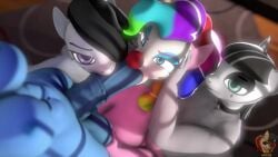 clown marble_pie_(mlp) maud_pie_(mlp) my_little_pony my_little_pony_friendship_is_magic pie_sisters_(mlp) pinkie_pie_(mlp) realvinyl tagme trixie_(mlp) video