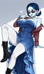 1girl adventure_time ai_generated big_breasts cartoon cartoon_network female female_focus patience_st._pim rcos solo solo_female solo_focus woman
