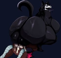 1boy 1futa 2d anthro anthro_futa anthro_penetrating ass balls ballsack breasts breasts_bigger_than_head deepthroat deepthroat_facesitting face_fucking facesitting futa_on_male futanari irrumatio mal0 male malo oral oral_sex original original_character scp-1471 scp-1471-a scp_foundation senior_garabato sitting sitting_on_face sitting_on_person skull_head tagme tail thick_thighs thighs throat_fuck