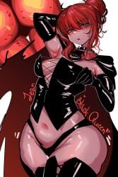 aka_mochi_chan dominatrix jean_grey lingerie marvel marvel_cinematic_universe marvel_comics phoenix_(x-men) red_hair spider-man:_brand_new_day x-men