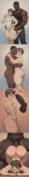 1femboy 2boys ahegao ahegao_face ai_generated anal anal_penetration anal_sex ass big_ass big_butt big_penis black_male blacked blue_eyes boyfriend brown_hair bulge butt clothed dark-skinned_male earrings face_down_ass_up femboy feminine_male gay gay_sex girly girly_boy hearts_around_head kissing makeup making_out male male_only muscular_femboy muscular_male novelai nude original original_character penis short_shorts smile tank_top twunk white-skinned_femboy white-skinned_male