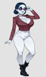 1girl adventure_time ai_generated big_breasts cartoon cartoon_network female female_focus patience_st._pim rcos solo solo_female solo_focus woman