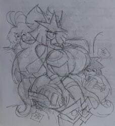 1girls 2026 artist_request breasts female female_only oc original_character tagme tagme_(artist) tagme_(character) thighs traditional_art traditional_media