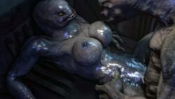 3d alien animated big_breasts bouncing_breasts breasts cum cum_in_pussy cum_inside elite female female_sangheili halo_(series) male missionary_position penis pussy sangheili vagina vaginal_penetration wattchewant