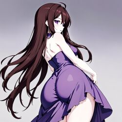 ai_generated aliza_(horrortale) big_ass dress horrortale