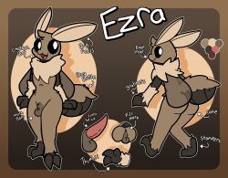 2025 absurd_res anthro anus arthropod arthropod_abdomen ass balls countershade_balls countershade_genitalia countershading ezra_(otterjunk) femboy genitals hi_res humor insects lepidopteran male model_sheet moth neck_tuft otterjunk penis solo tagme text tuft wings