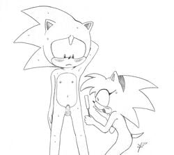 amy_rose anthro balls classic_amy_rose classic_sonic excito foreskin fur furry glans hedgehog humiliation laughing magnifying_glass mammal micropenis partially_retracted_foreskin penis reverse_rape sega small_penis small_penis_humiliation sonic_(series) sonic_the_hedgehog sonic_the_hedgehog_(series) uncut