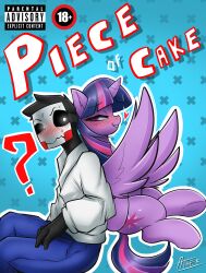 cake cakeofcakes cakeplayer101 couple couple_(romantic) couple_sex flushed flushed_face mylittlepony twilight_princess twilight_sparkle_(mlp) youtube youtube_hispanic youtuber