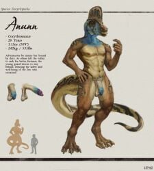 abs anthro anunn_(upai) beak chart claws corythosaurus dinosaur foreskin genitals hadrosaurid height_chart hi_res male male_focus male_only nipples ornithischian ornithopod penis prehistoric_species reptile scalie solo species_encyclopedia_(upai) stated_age stated_height stated_weight tail upai