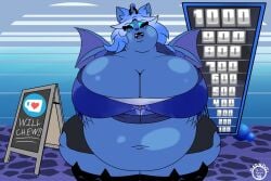 big_ass big_breasts blueberry_inflation breasts bubble_butt cleavage emberlynn_pinkle emberlynn_pinkle_(demon_form) helluva_boss huge_ass huge_breasts mad_n_evil tagme thick_thighs wide_hips