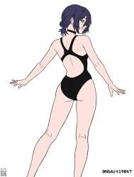 1girls 2d 2d_(artwork) 2d_artwork ass ass_cleavage ass_crack back back_view bare_arms bare_back bare_calves bare_hands bare_hips bare_knees bare_legs bare_shoulders bare_skin bare_thighs behind_view black-haired_female black_choker black_hair breasts butt chainsaw_man choker closed_mouth_smile curvaceous curvaceous_body curvaceous_female curvaceous_figure curvaceous_hips curvaceous_teenager curvy curvy_body curvy_female curvy_figure curvy_hips curvy_teen digital digital_art digital_drawing digital_drawing_(artwork) digital_media digital_media_(artwork) drawing elbows exposed_arms exposed_back exposed_hips exposed_legs exposed_shoulders exposed_skin exposed_thighs extended_arm extended_arms female female_focus female_only fingers from_behind gluteal_fold green-eyed_female green_eyes groin hair_between_eyes hair_bun head_tilt high_resolution highres kneepits knees lean_figure long_hair looking_at_viewer looking_back looking_back_at_viewer median_furrow narrow_waist nbart19047 profile rear_view reze_(chainsaw_man) russian russian_girl shoulders sideboob simple_background slender_body slender_waist slim_female slim_waist small_breasts smile smiley_face smiling smiling_at_viewer solo standing thick_ass thick_butt thigh_gap thighs tilted_head top_view viewed_from_behind voluptuous voluptuous_body voluptuous_female voluptuous_figure voluptuous_teenager voluptuous_woman white_background wide_hips
