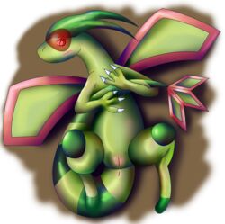 antlion dragon female flygon nintendo pokemon pokemon_(species) presenting pussy pyrophilia solo video_games