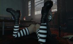 female ghostface from scream (franchise) by vensaku