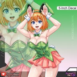 bunnygirl from go-toubun no hanayome by hookedonhype
