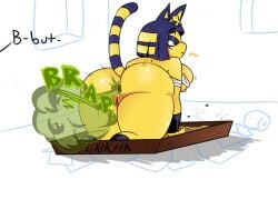 ankha from animal crossing by gobrush