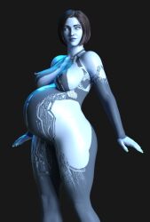 cortana from halo (series) by skittym