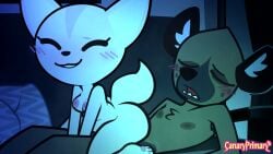 2026 2d_animation 3_toes aggretsuko animated anthro anthro_on_anthro anthro_penetrated anthro_penetrating anthro_penetrating_anthro armpit_hair ass audible_ejaculation big_butt black_body black_fur black_spots body_hair breasts brown_body brown_fur canaryprimary canid canine cum cum_in_pussy cum_in_vagina cum_inside duo ejaculating_cum ejaculation feet female female_on_top female_penetrated fennec_fox fenneko fox fur generation_6_pokemon haida_(aggretsuko) hi_res hyena inside long_playtime male male/female male_on_bottom male_penetrating male_penetrating_female mammal markings nipples nude on_bottom on_top penetration penis penis_in_pussy pillow pink_nipples pussy reverse_cowgirl_position sanrio sex small_breasts sound sound_effects spots spotted_body spotted_fur spotted_hyena tagme tan_body tan_fur toes true_fox vaginal vaginal_insertion vaginal_penetration vaginal_sex video voice_acted watching_television