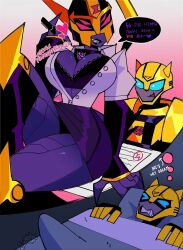 blackarachnia from transformers by rottingsoup (artist)