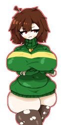 chara from undertale by locknload0