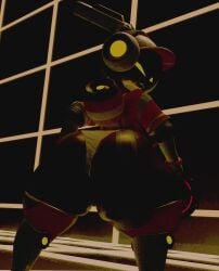 1girls anaroth ass big_ass fat_ass female furry looking_at_viewer looking_back mob_face no_sound project_turboblast robot robot_girl screen_face tagme tempo_(project_turboblast) thick_ass thick_butt thick_thighs twerking video