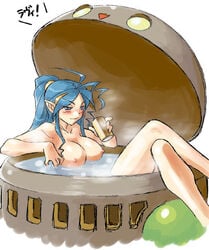 bath bleu breath_of_fire breath_of_fire_ii capcom deis ershin large_breasts