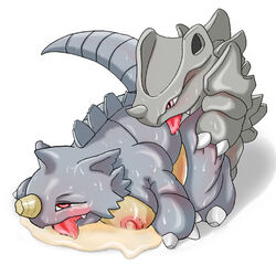 furry interspecies lactation lobs pokemon pokemon_(species) pokemon_focus rhydon rhyhorn sex tagme