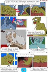 anthro broadway_(gargoyles) bronx_(gargoyles) brooklyn_(gargoyles) comic disney furry gargoyles gay hudson_(gargoyles) lexington_(gargoyles) male male_only penis testicles yaoi