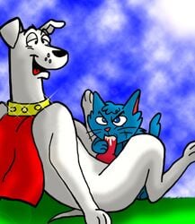 dc_comics fellatio krypto krypto_the_superdog male male_only snooky_wookums tagme tbfm