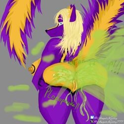 1female 1girls angel_kiitty anthro anthro_female ass big_areola big_ass big_breasts big_butt big_thighs biohazard biohazard_symbol black_fur black_striped_fur blonde_female blonde_hair blonde_hair_female blue_eyes curvaceous curvaceous_female curvy curvy_female curvy_figure fart fart_cloud fart_everywhere fart_fetish farting farts furry furry_female furry_only furry_tail purple_body purple_fur shart sharted sharting skunk skunk_girl skunk_spray skunk_stripe skunk_tail solo solo_female solo_focus thick_ass thick_butt thick_legs thick_thighs voluptuous voluptuous_anthro voluptuous_body voluptuous_female yellow_fur