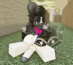 1boy 3d ass balls big_ass gay huge_ass jester klaus_(lemonz) penis roblox robloxian self_upload showing_ass showing_off slapping_butt slapping_own_ass tagme tagme_(artist) white_skin